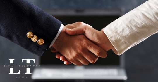 Business Acquisitions with handshake